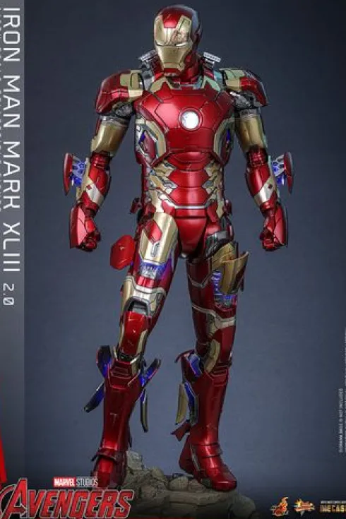 Vengadores: La era de Ultrón Figura Movie Masterpiece Diecast 1/6 Iron Man Mark XLIII (2.0) 32 cm
