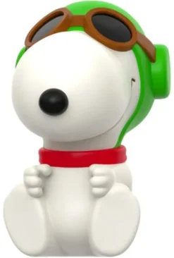 Vintage Peanuts Fun! Fun! Figura Mini Snoopy (Green Hat Flying Ace)