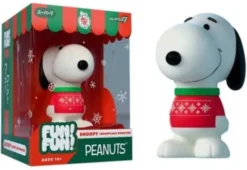 Vintage Peanuts Fun! Fun! Figura Mini Wave 03 Holiday Snoopy (Snowflake Sweater)