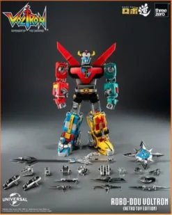 Voltron: Defender of the Universe Figura Robo-Dou Voltron Retro Toy Edition 27 cm