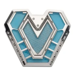Wakanda Forever Iron Heart Arc Reactor Réplica que brilla en la oscuridad Pin magnético