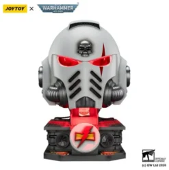 Warhammer 40,000 Casco con Soporte de Exhibición White Scars MkX 44 cm