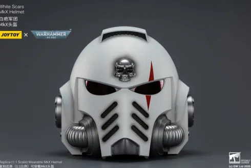 Warhammer 40,000 Casco White Scars MkX 30 cm