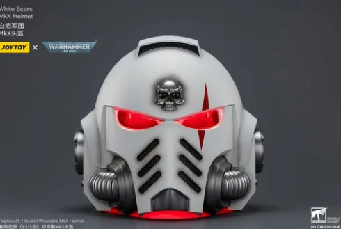 Warhammer 40,000 Casco White Scars MkX 30 cm