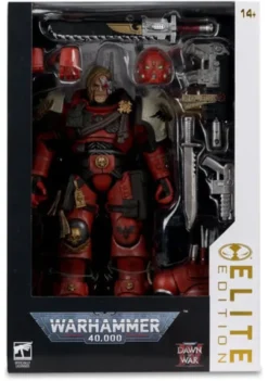 Warhammer 40000 Dawn of War McFarlane Elite Edition Figura Captain Cyrus (Dawn of War 4) 20 cm