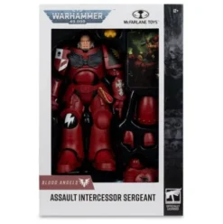Warhammer 40,000 Figura Assault Intercessor Sergeant (Blood Angel) 18 cm