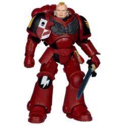 Warhammer 40,000 Figura Assault Intercessor Sergeant (Blood Angel) 18 cm
