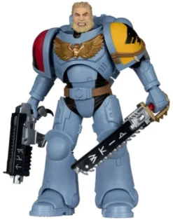 Warhammer 40,000 Figura Grey Hunter (Space Wolves) 18 cm