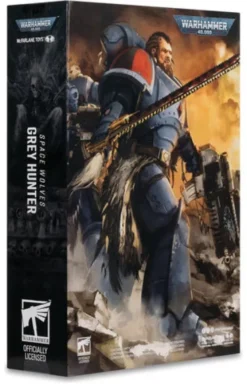 Warhammer 40,000 Figura Grey Hunter (Space Wolves) 18 cm