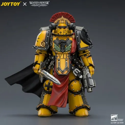 Warhammer Figura Imperial Fists Legion Praetor in Mk III Armour 13 cm