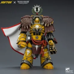 Warhammer Figura Imperial Fists Lord Castellan Evander Garrius, The Tyrant of Cthonia 14 cm