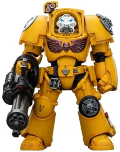 Warhammer 40,000 Figura Imperial Fists Terminator 3 with Power Fist and Assault Cannon 14 cm