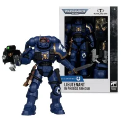Warhammer 40,000 Figura Lieutenant in Phobos Armor (Ultramarines) 18 cm