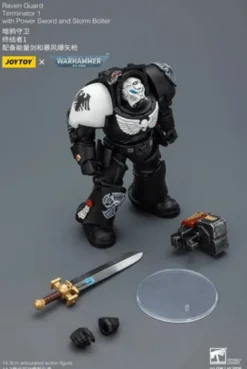Warhammer 40,000 Figura Raven Guard Terminator 1 with Power Sword and Storm Bolter 14 cm