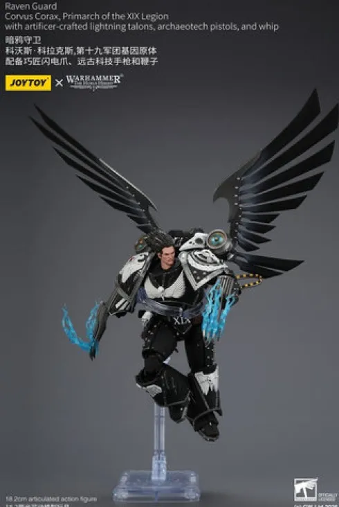 Warhammer 40,000 Figura Raven Guard Corvus Corax, Primarch of the XIX Legion 18 cm
