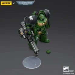 Warhammer 40,000 Figura Salamanders Terminator 3 with Power Fist and Assault Cannon 14 cm