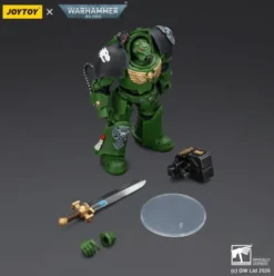 Warhammer 40,000 Figura Salamanders Terminator 1 with Power Sword and Storm Bolter 14 cm