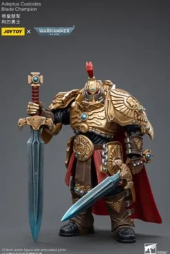 Warhammer 40k Figura 1/18 Adeptus Custodes Blade Champion 12 cm