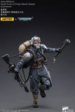 Warhammer 40k Figura 1/18 Astra MilitarumDeath Korps of Krieg Veteran Squad Guardsman 11 cm