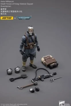 Warhammer 40k Figura 1/18 Astra MilitarumDeath Korps of Krieg Veteran Squad Guardsman 11 cm