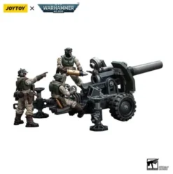 Warhammer 40k Figura 1/18 Astra Militarum Ordnance Team with Bombast Field Gun