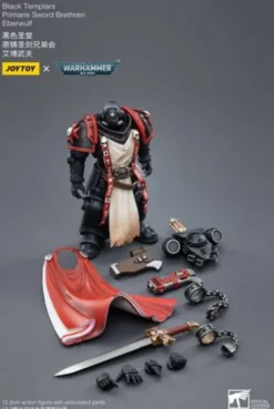 Warhammer 40k Figura 1/18 Black Templars Primaris Sword Brethren Eberwulf 12 cm