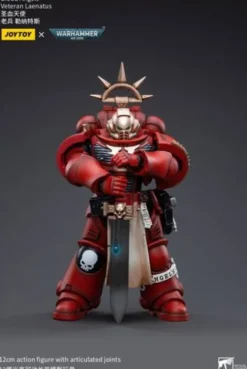Warhammer 40k Figura 1/18 Blood Angels Veteran Laenatus 12 cm