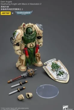 Warhammer 40k Figura 1/18 Dark Angels Deathwing Knight with Mace of Absolution 2