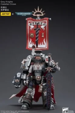 Warhammer 40k Figura 1/18 Grey Knights Castellan Crowe 12 cm