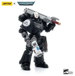 Warhammer 40k Figura 1/18 Iron Hands Assault Intercessors Sergeant Kalock 12 cm