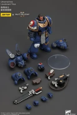 Warhammer 40k Figura 1/18 Uitramarines Lieutenant Titus 13 cm