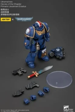 Warhammer 40k Figura 1/18 Ultramarines Heroes of the Chapter Primaris Lieutenant Erastus 20 cm