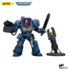 Warhammer 40k Figura 1/18 Ultramarines Terminator Squad Sergeant with Power Sword and Teleport Homer 12 cm