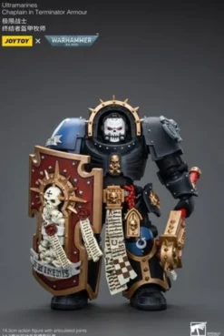 Warhammer 40k Figura 1/18 Ultramarines Chaplain in Terminator Armour 12 cm