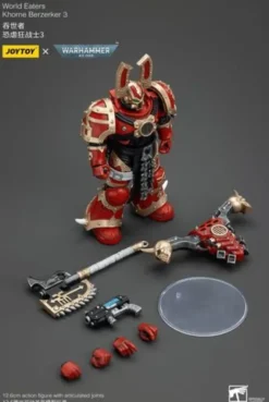 Warhammer 40k Figura 1/18 World Eaters Khorne Berzerker 3 13 cm