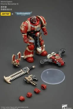 Warhammer 40k Figura 1/18 World Eaters Khorne Berzerker 6 13 cm
