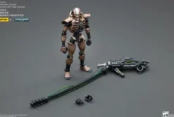 Warhammer 40k Pack de 2 Figuras 1/18 Necrons Szarekhan Dynasty Immortal with Tesla Carbine 11 cm