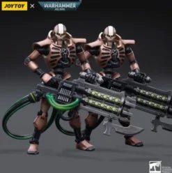 Warhammer 40k Pack de 2 Figuras 1/18 Necrons Szarekhan Dynasty Immortal with Gauss Blaster 11 cm