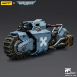 Warhammer 40,000 Raider-pattern Combat Bike Space Wolves with twin-linked bolt rifles 22 cm