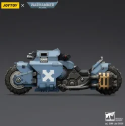 Warhammer 40,000 Raider-pattern Combat Bike Space Wolves with twin-linked bolt rifles 22 cm