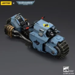 Warhammer 40,000 Raider-pattern Combat Bike Space Wolves with twin-linked bolt rifles 22 cm