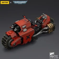 Warhammer 40,000 Raider-pattern Combat Bike Blood Angels with twin-linked bolt rifles 22 cm