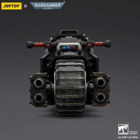 Warhammer 40,000 Raider-pattern Combat Bike Raven Guard with twin-linked bolt rifles 22 cm