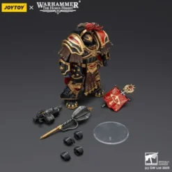 Warhammer 40,000: Sons of Horus Figura Legion Cataphractii Praetorwith Combi-Melta and Power Maul 14 cm