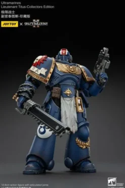 Warhammer 40,000: Space Marine 2 Figura Ultramarines Lieutenant Titus Collectors Edition 13 cm