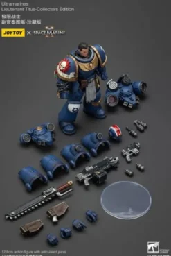 Warhammer 40,000: Space Marine 2 Figura Ultramarines Lieutenant Titus Collectors Edition 13 cm
