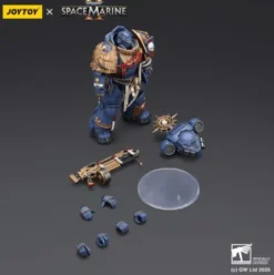 Warhammer 40,000: Space Marine 2 Figura Ultramarines Heavy Relic Primus Armor with Heavy Relic Bolt Rifle 13 cm