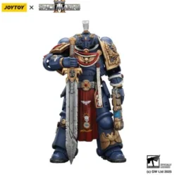 Warhammer 40,000: Space Marine 2 Figura Ultramarines Relic Primus Armourwith Plasma Pistol and Combat Blade 13 cm