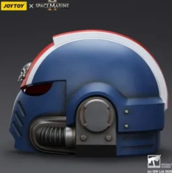 Warhammer 40,000: Space Marine 2 Réplica Ultramarines Lieutenant Titus casco 30 cm