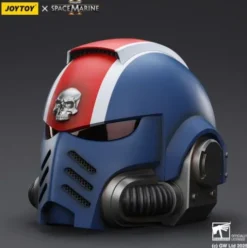 Warhammer 40,000: Space Marine 2 Réplica Ultramarines Lieutenant Titus casco 30 cm
